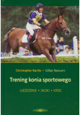 Trening konia sportowego