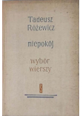 Różewicz Wybór wierszy Niepokój