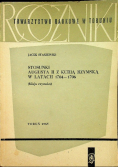 Stosunki Augusta II z kurią rzymską w latach 1704-1706