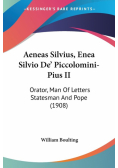 Aeneas Silvius, Enea Silvio De' Piccolomini-Pius II