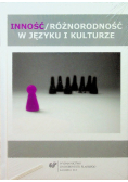 Inność różnorodność w języku i kulturze