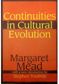 Continuities in Cultural Evolution