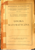 Logika matematyczna 1948 r