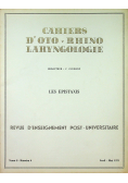 Cathiers D oto rhino laryngologie