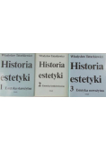 Historia estetyki Tom I do III