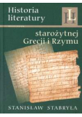 Historia literatury starożytnej Grecji i Rzymu