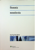 Ekonomia menedżerska