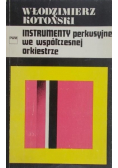 Instrumenty perkusyjne we współczesnej orkiestrze