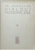Św Augustyn Dialogi filozoficzne Tom II