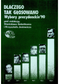 Dlaczego tak głosowano Wybory prezydenckie' 90