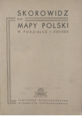 Skorowidz do mapy Polski w podziałce 1 : 500 000