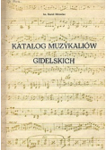 Katalog muzykaliów Gidelskich
