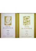 De Montaigne Próby 2 Tomy