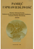 Pamięć i sprawiedliwość XXXVIII