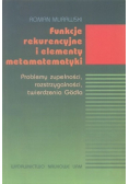 Funkcje rekurencyjne i elementy matematyki