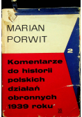 Komentarze do historii polskich działań obronnych 1939 r cz II
