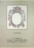 W kręgu poezji nagrobkowej polskiego baroku