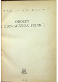 Ordery i odznaczenia Polskie 1938 r.