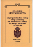 Sumariusz metryki koronnej