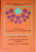 Psychologiczne Podstawy Kierowania Techniki I Styl