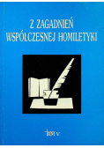 Z zagadnień współczesnej homiletyki