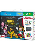 Disney Ucz się z nami Piszę na tablicy litery i cyfry