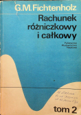 Rachunek różniczkowy i całkowy tom 2