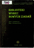 Biblioteka wobec nowych zadań