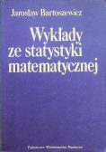 Wykłady ze statystyki matematycznej
