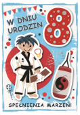 Karnet urodziny 8