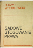 Sądowe stosowanie prawa