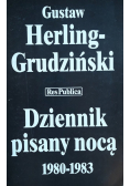 Dziennik pisany nocą 1980 1983