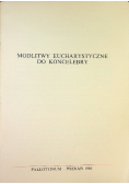 Modlitwy Eucharystyczne do Koncelebry
