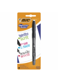 Długopis wymazywalny Gel-ocity illusion BIC czarny blister 1szt