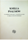 Księga Psalmów z komentarzami i marginaliami z Biblii Jerozolimskiej