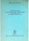 Dystrybucja I Przestrzenie Sobolewa