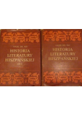 Historia literatury hiszpańskiej tom 1 i 2