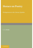 Horace on Poetry