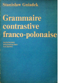 Grammaire contrastive franco - polonaise