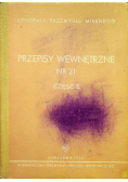 Przepisy wewnętrzne Nr 21 część II