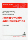 Majchrzak Bartosz - Postępowanie administracyjne