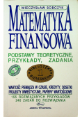 Matematyka finansowa  podstawy teoretyczne przykłady zadania