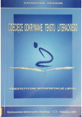 Dziecięce odkrywanie tekstu literackiego