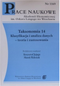 Taksonomia 14 klasyfikacja i analiza danych  teoria i zastosowanie nr 1169  Prace naukowe