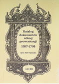 Katalog dokumentów różnej proweniencji 1397 1794