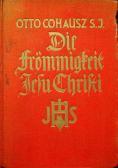 Die Frommigkeit Jesu Christi 1930 r.