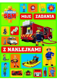 Strażak Sam. Moje zadania z naklejkami