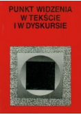 Punkt widzenia w tekście i w dyskursie