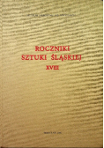 Roczniki Sztuki Śląskiej XVIII
