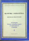 Słownik i Semantyka definicje semantyczne